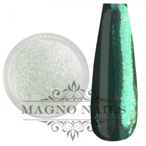 Chrome Mirror Pigment - Spiegel Effekt - Sparkling green Nail Art Nailart Flocken